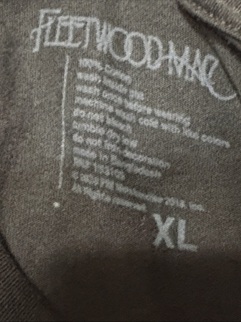 017 NWT Fleetwood Mac Tshirt - Picture 4 of 7